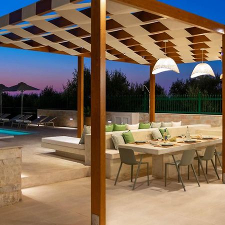 Estella Villa With Pool, Children Area, Bbq & Magnificent Views! Астерион Экстерьер фото