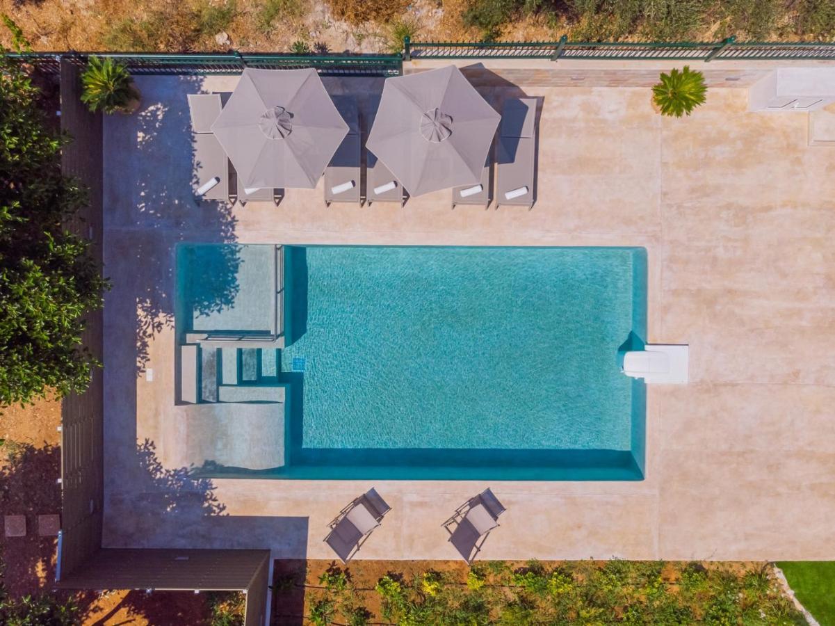 Estella Villa With Pool, Children Area, Bbq & Magnificent Views! Астерион Экстерьер фото