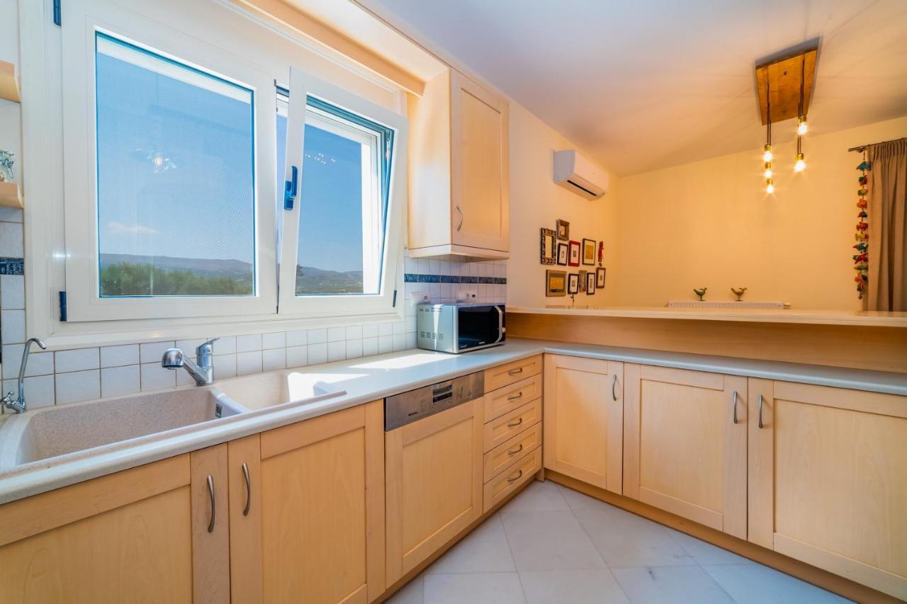 Estella Villa With Pool, Children Area, Bbq & Magnificent Views! Астерион Экстерьер фото