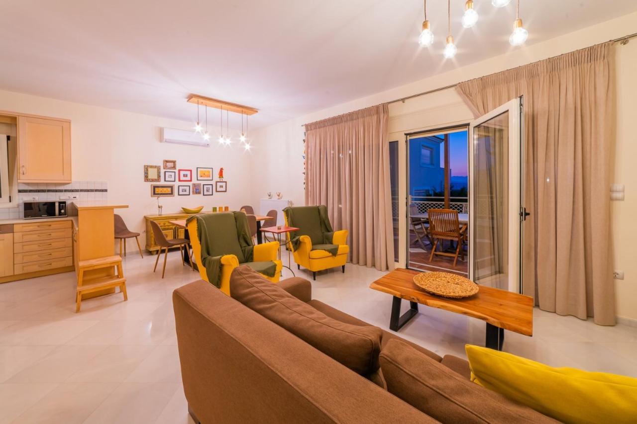 Estella Villa With Pool, Children Area, Bbq & Magnificent Views! Астерион Экстерьер фото
