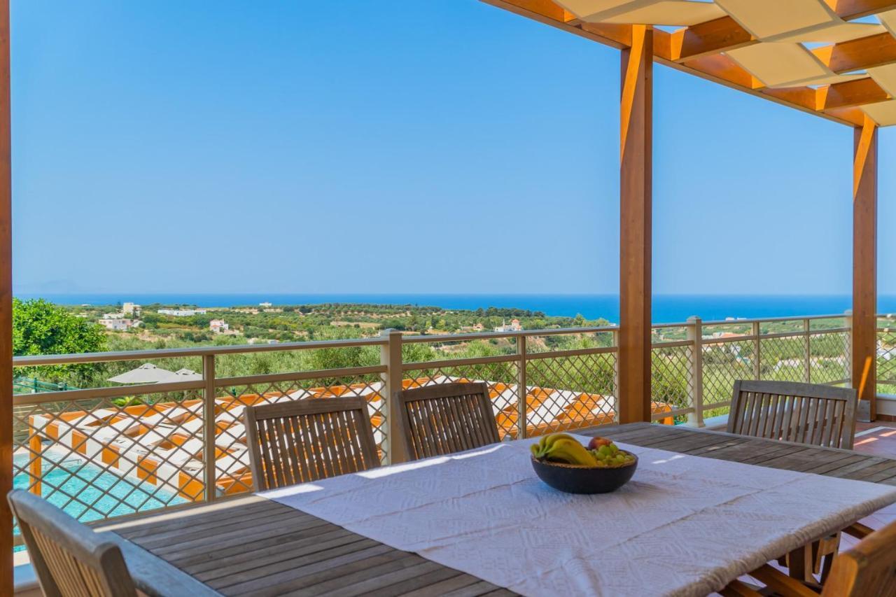 Estella Villa With Pool, Children Area, Bbq & Magnificent Views! Астерион Экстерьер фото