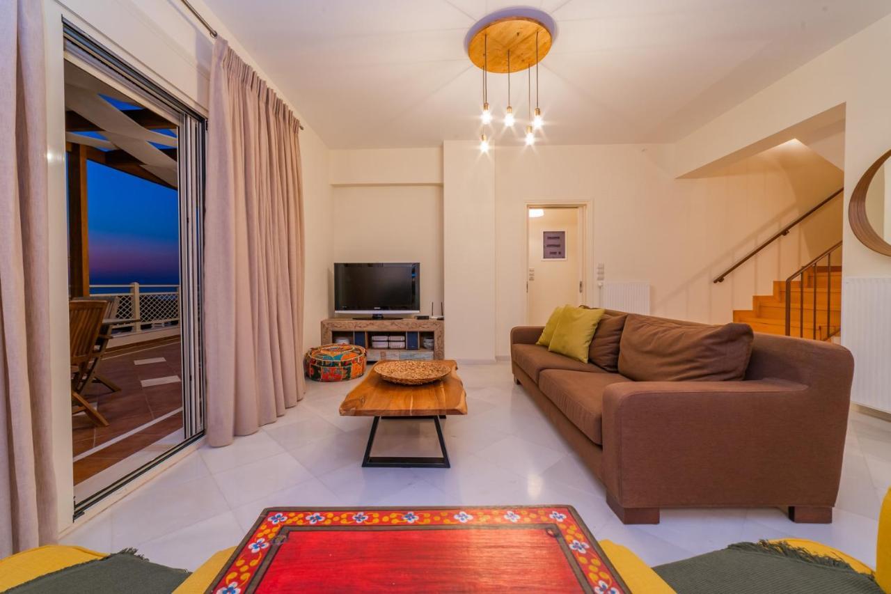 Estella Villa With Pool, Children Area, Bbq & Magnificent Views! Астерион Экстерьер фото