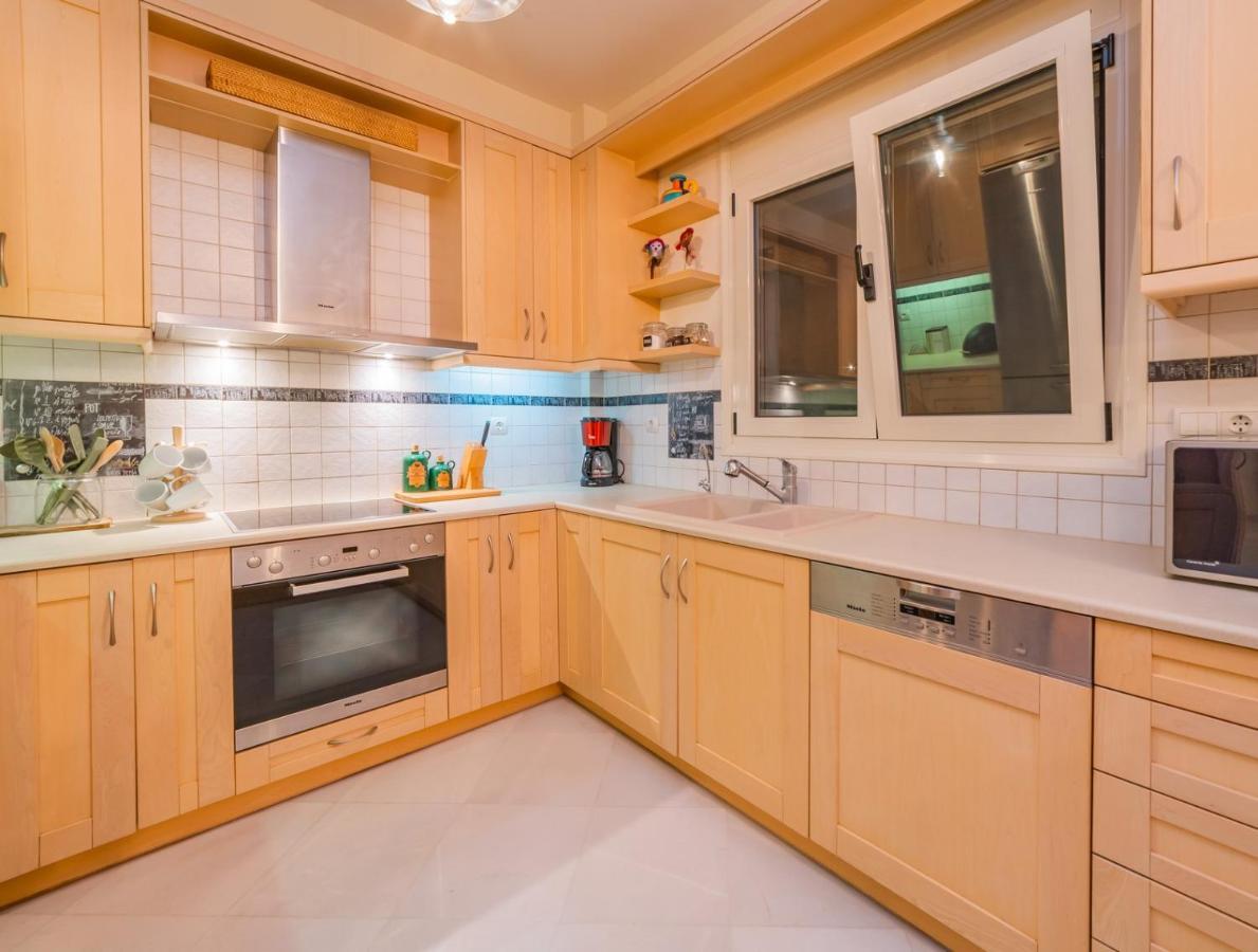 Estella Villa With Pool, Children Area, Bbq & Magnificent Views! Астерион Экстерьер фото