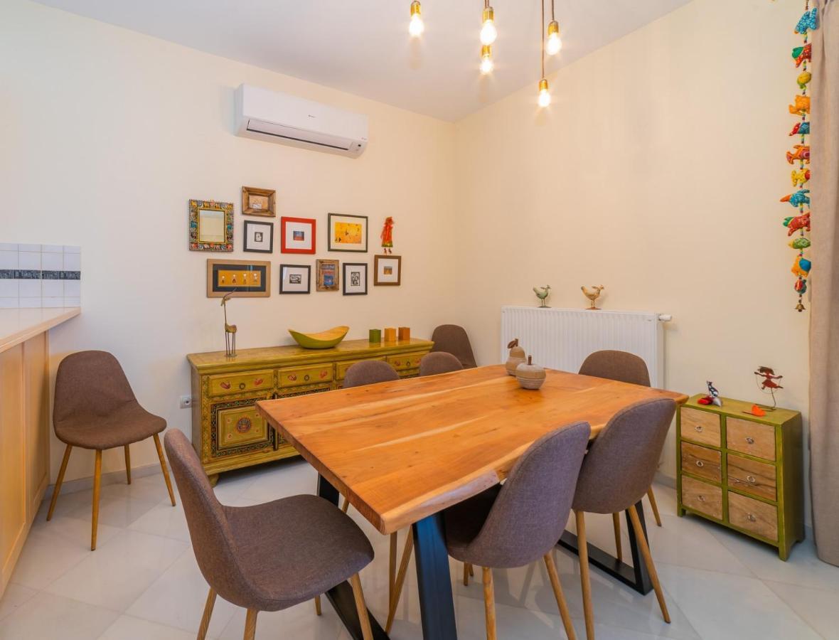 Estella Villa With Pool, Children Area, Bbq & Magnificent Views! Астерион Экстерьер фото