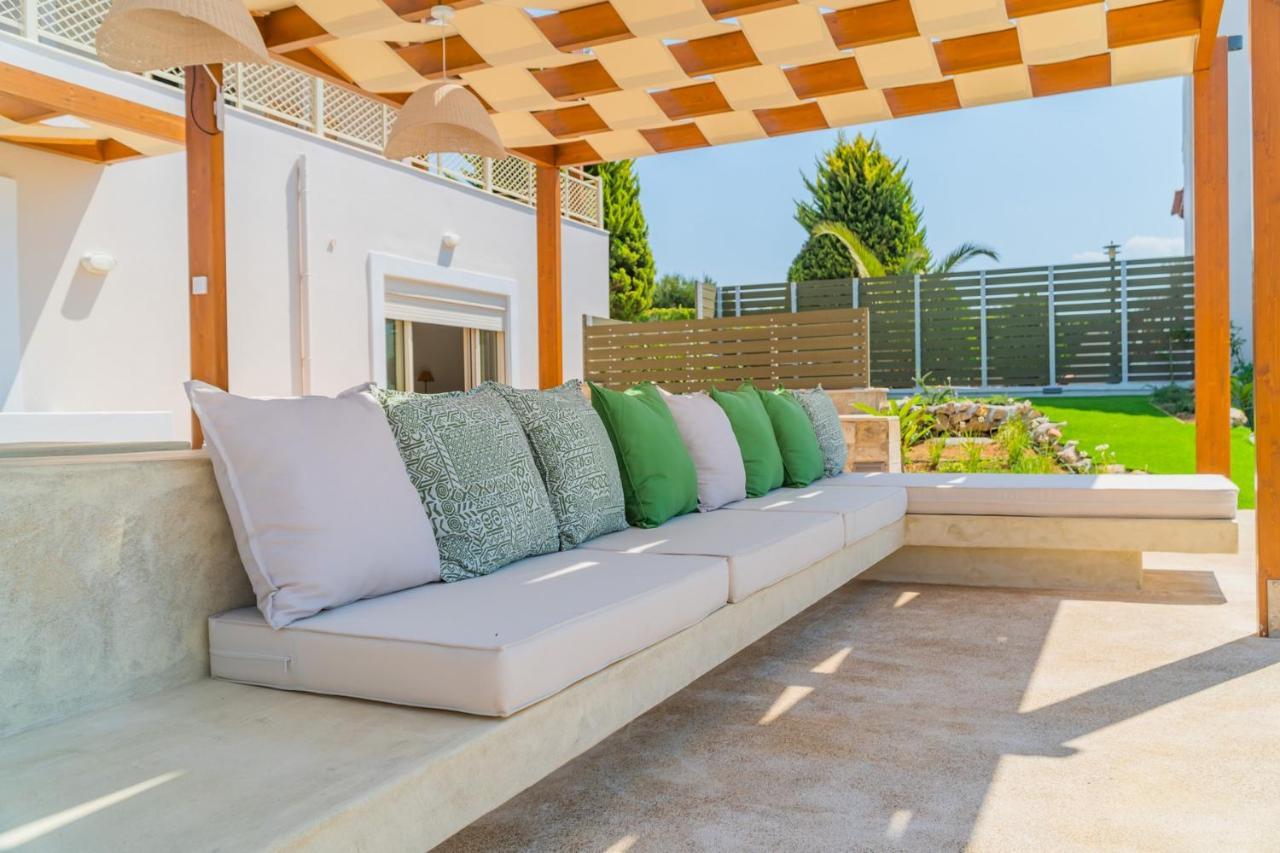 Estella Villa With Pool, Children Area, Bbq & Magnificent Views! Астерион Экстерьер фото