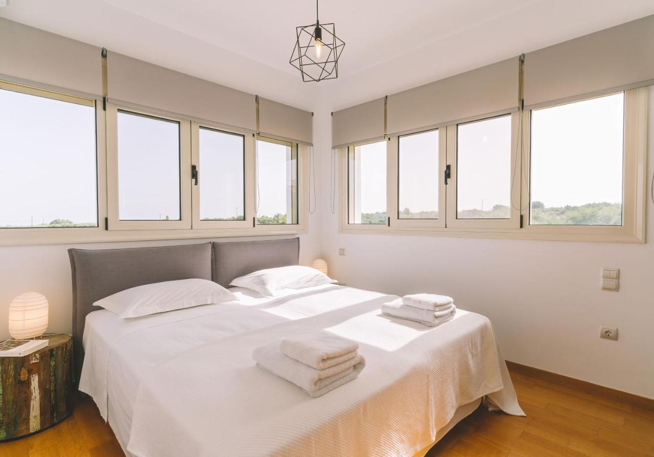 Estella Villa With Pool, Children Area, Bbq & Magnificent Views! Астерион Экстерьер фото